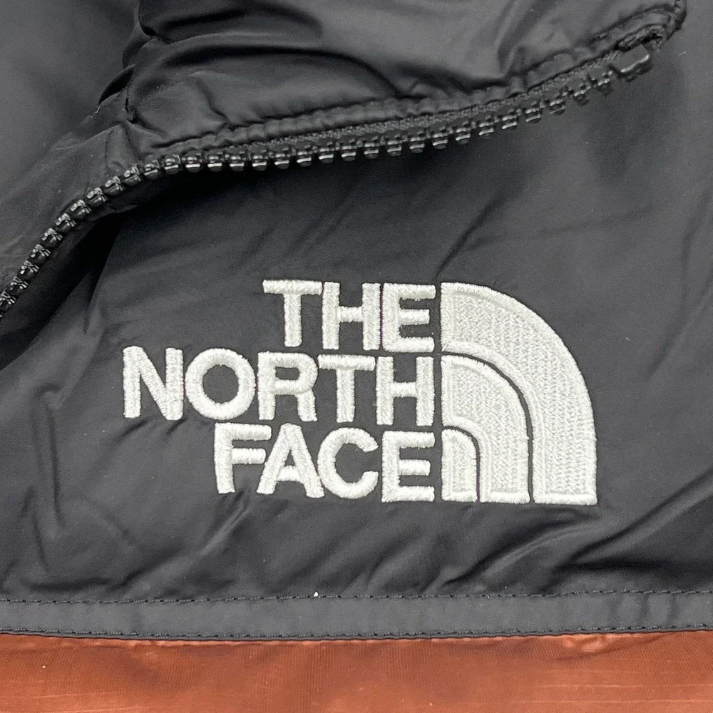 NEW North Face 1996 Retro Nuptse Jacket Mens Large Ember Soil 700 Down Coat 3C8D